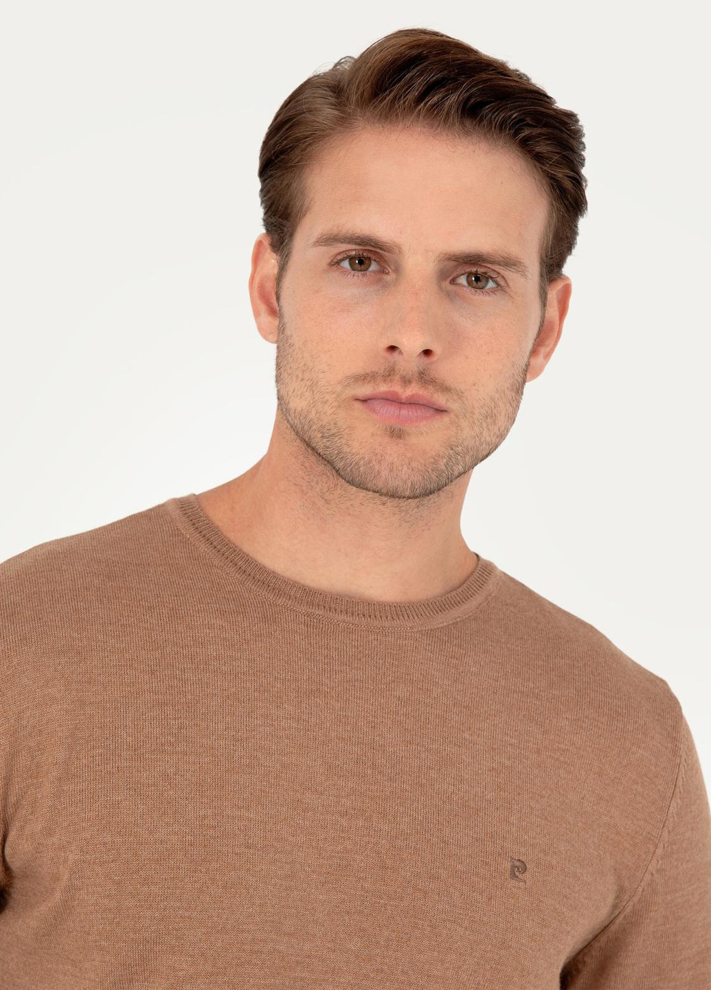 Темно-бежевий демісезонний джемпер джемпер Pierre Cardin