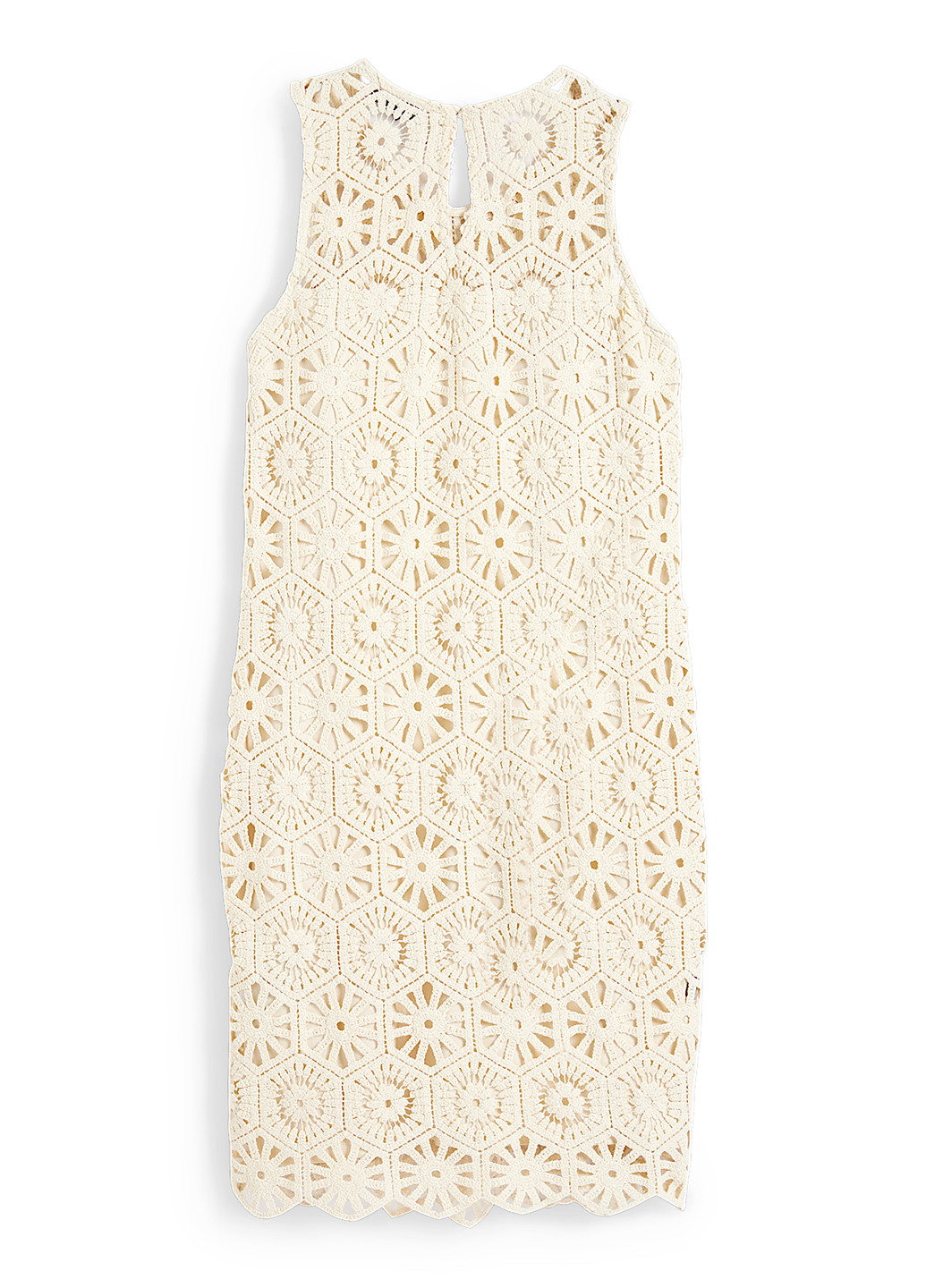 Молочна коктейльна, кежуал сукня C&A однотонна