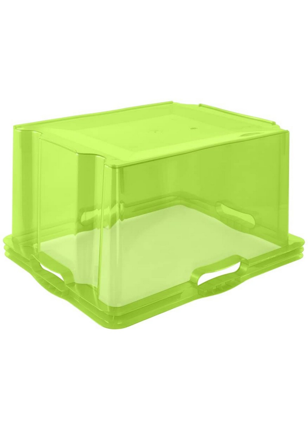 Ящик для хранения Franz 24 л прозрачный салатовый (Кее-0274.2) Keeeper (217310092)