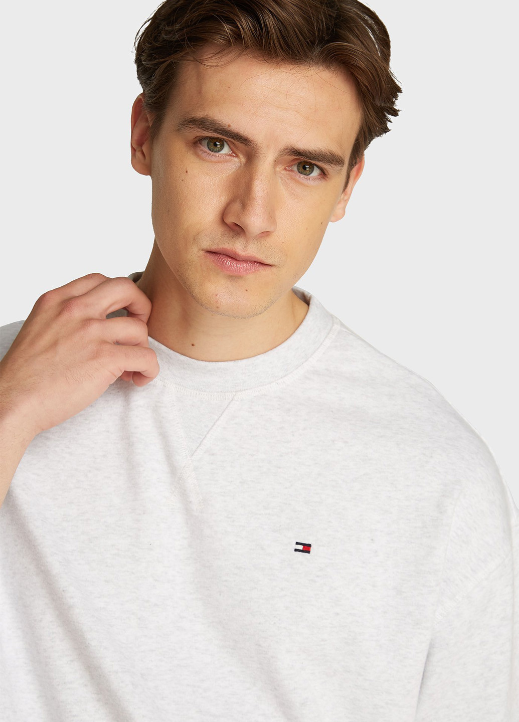 Світло-сіра футболка Tommy Hilfiger