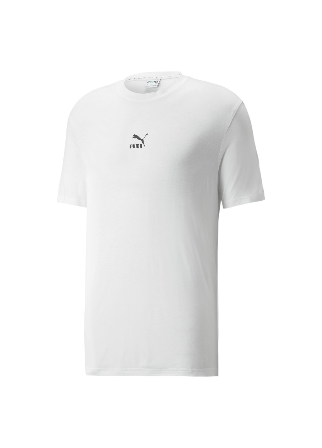 Біла футболка classics splitside men's tee Puma