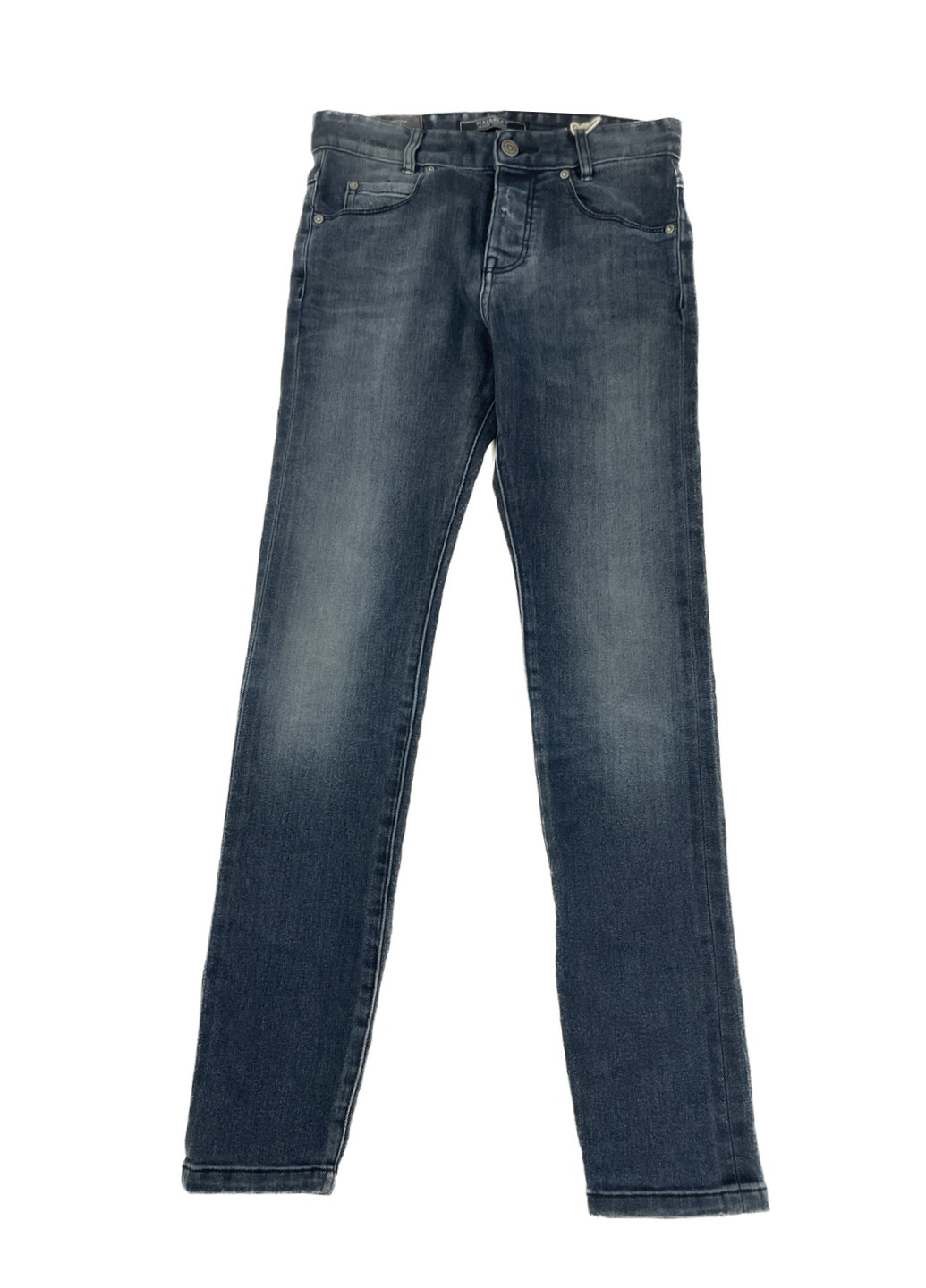 Темно-синие демисезонные прямые джинсы Pull & Bear