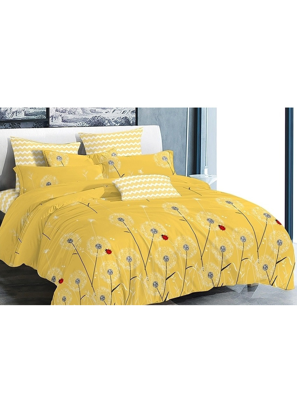 Комплект постельного белья с компаньоном 2-спальный Tag (202822984)