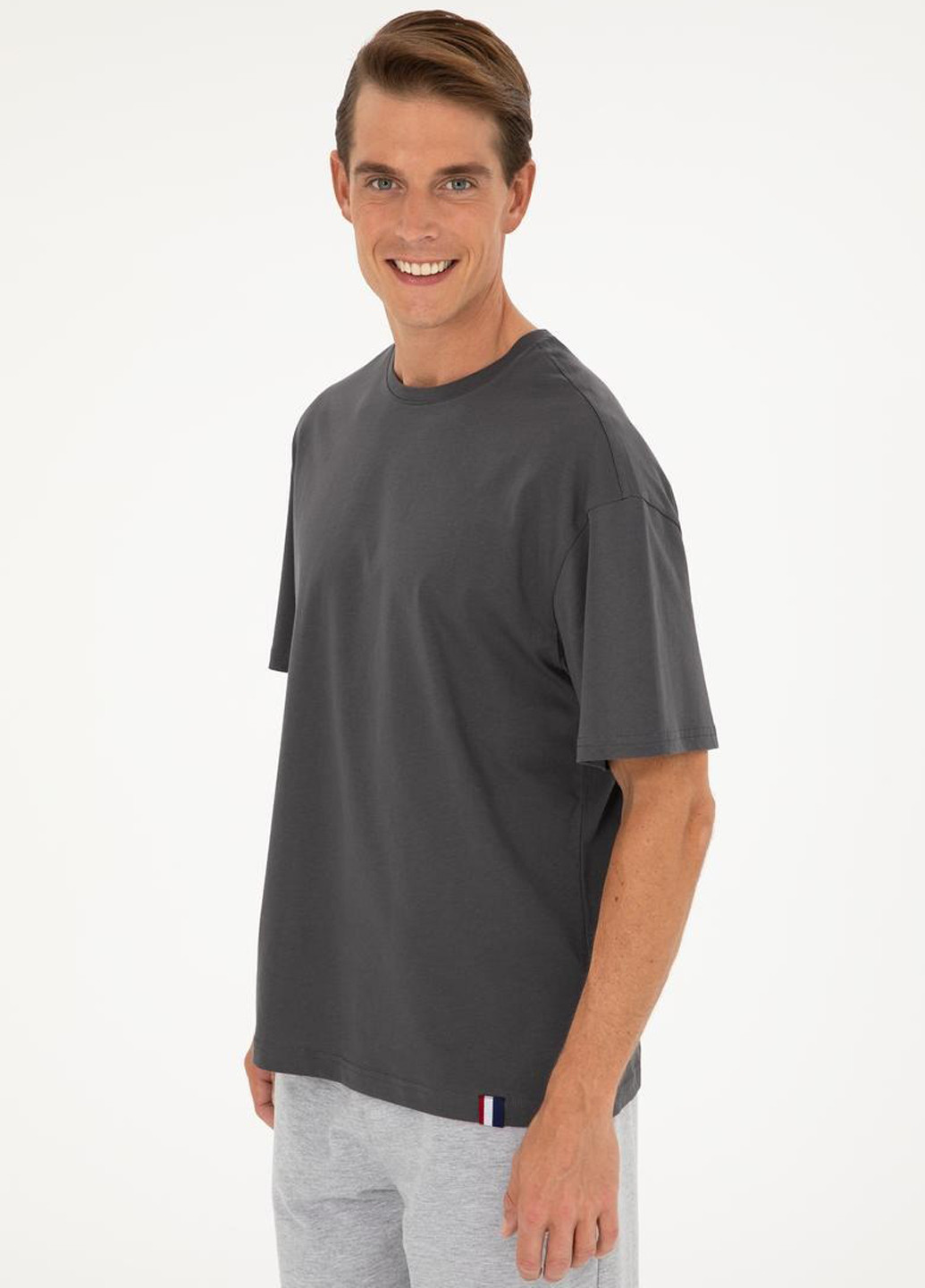 Сіра футболка U.S. Polo Assn.