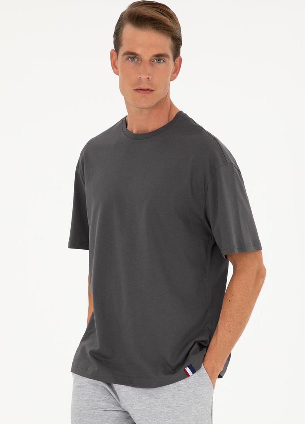 Сіра футболка U.S. Polo Assn.