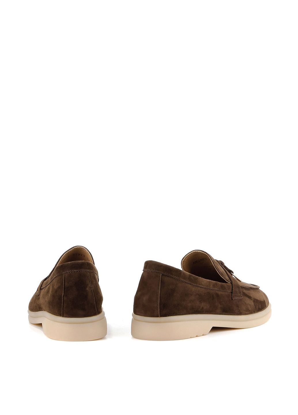 Le'BERDES Туфли лоферы коричневый з натуральная замша, украина — демисезон (361007246)