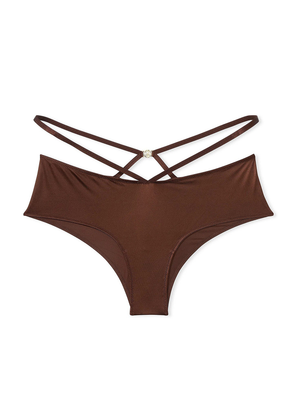 Темно-коричневий демісезонний комплект (бюстгальтер, трусики) Victoria's Secret