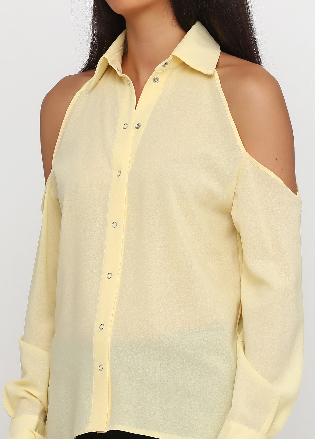 Светло-желтая демисезонная блуза Gator