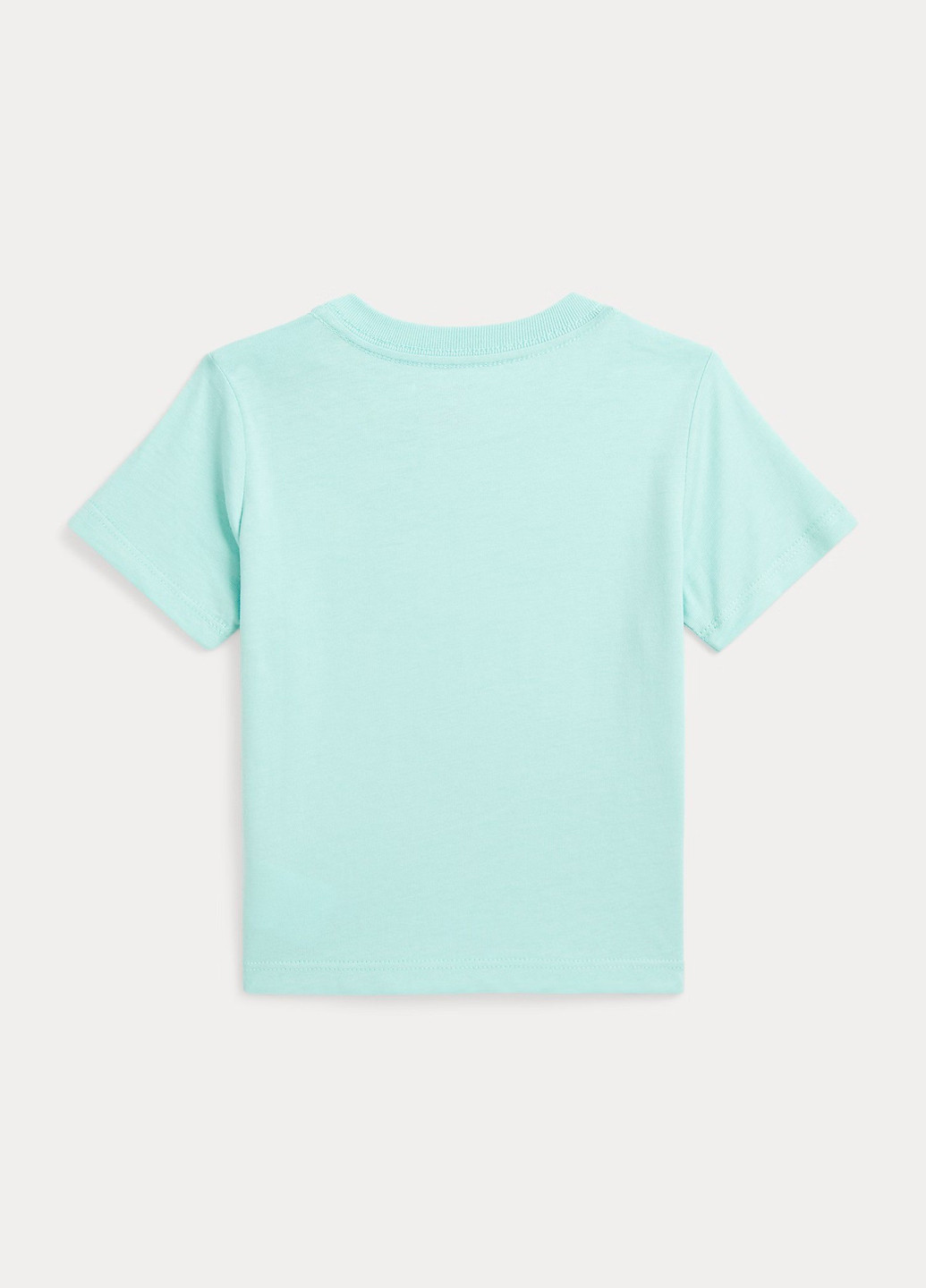 Голубая летняя футболка Ralph Lauren