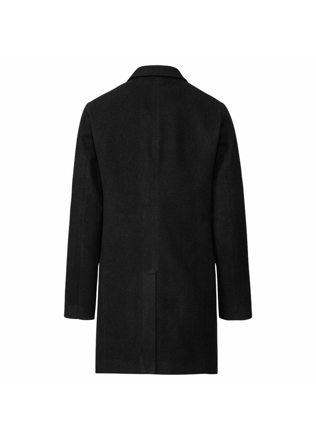 Черное демисезонное Пальто однобортное Livergy