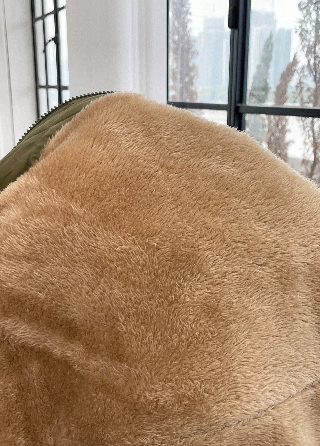 Зеленая демисезонная куртка SHEIN