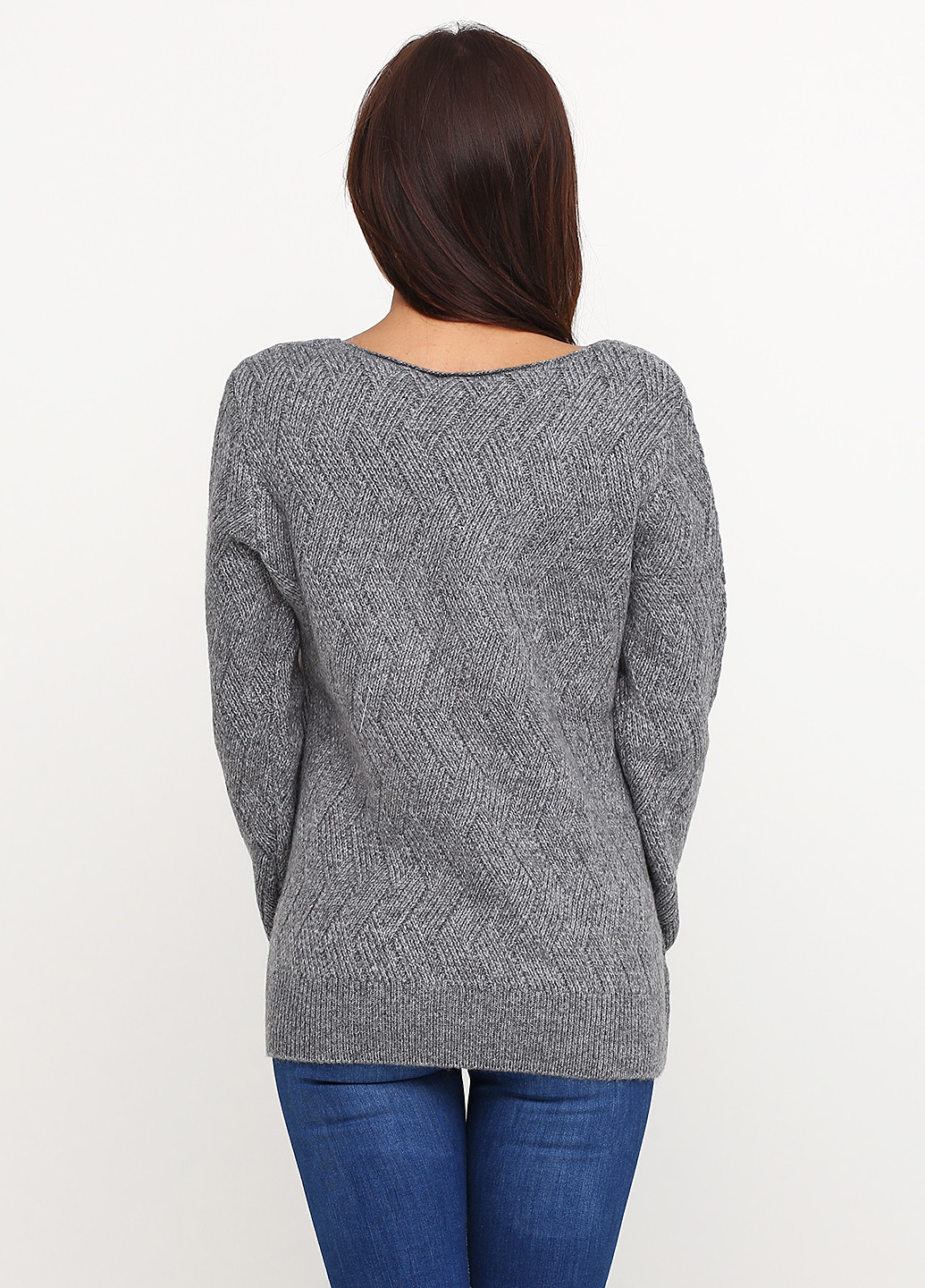 Темно-серый демисезонный пуловер пуловер Street One