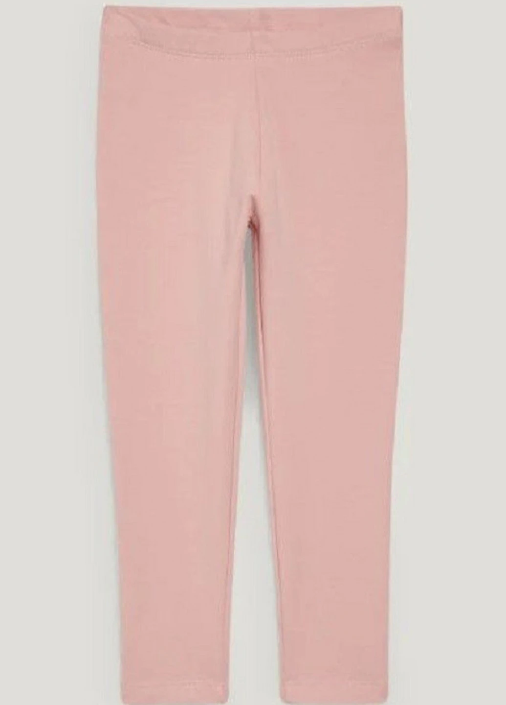 Светло-розовые демисезонные леггинсы H&M