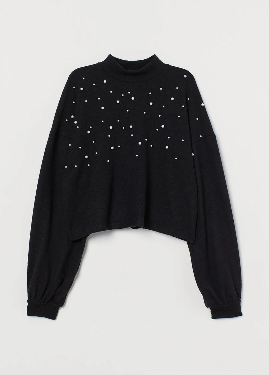 Чорний демісезонний светр H&M