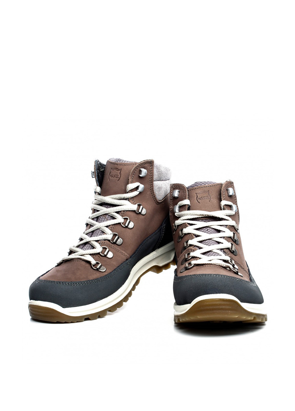 Зимние ботинки Manul с логотипом, с тиснением из натурального нубука