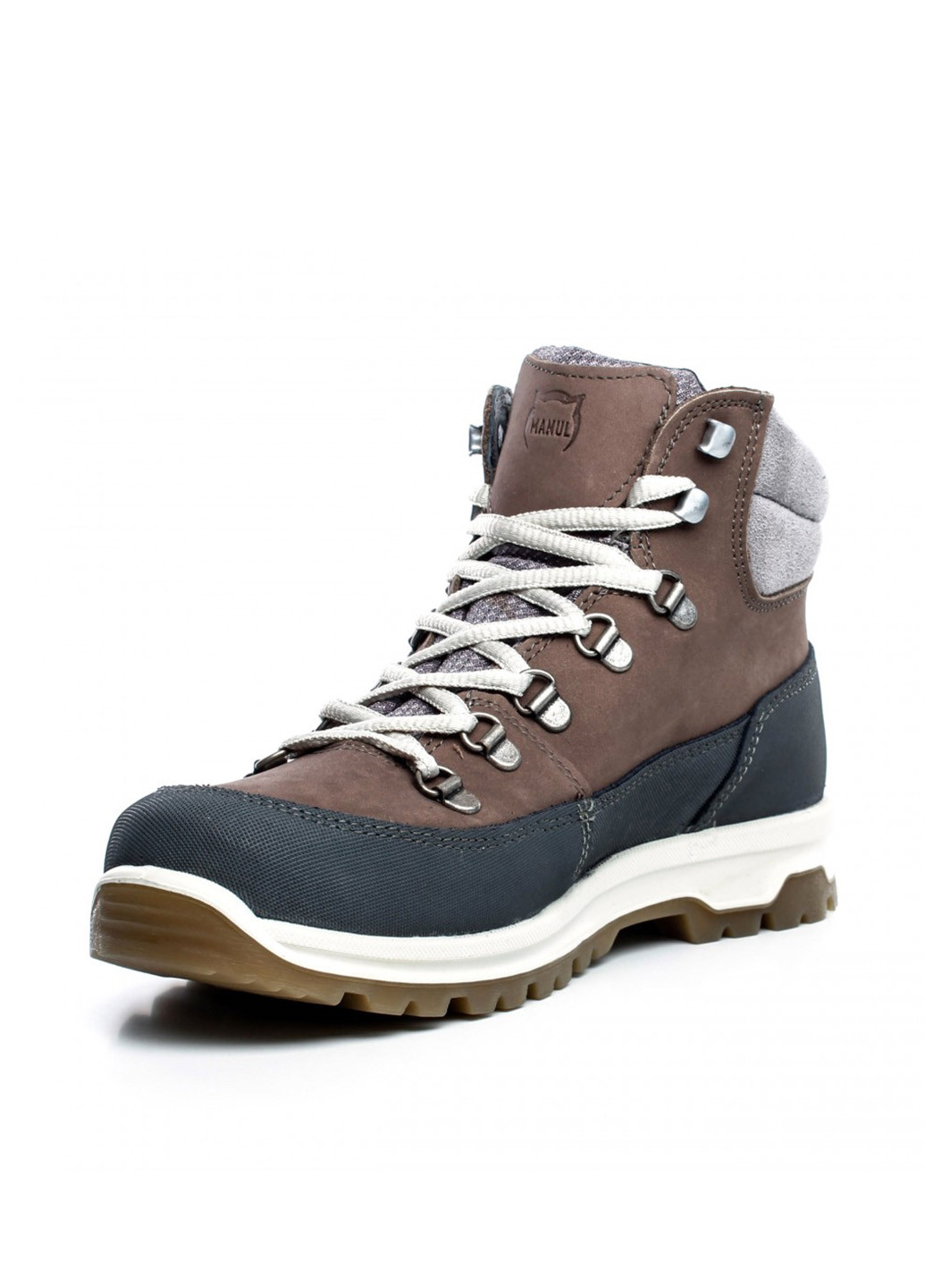 Зимние ботинки Manul с логотипом, с тиснением из натурального нубука
