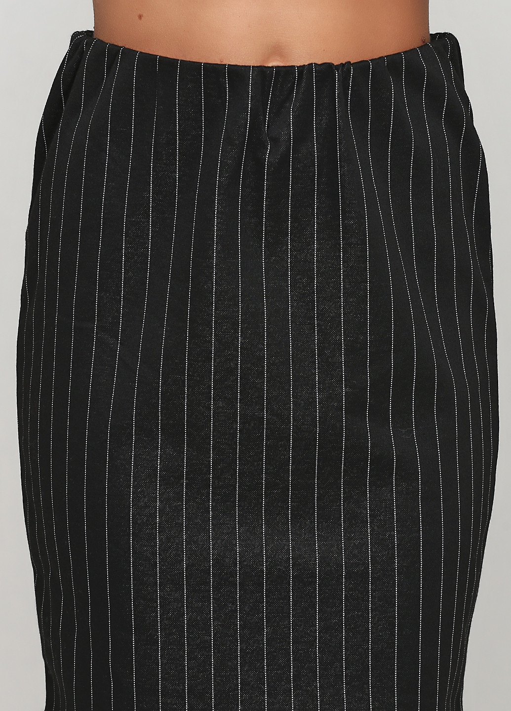 Черно-белая кэжуал в полоску юбка Peppercorn карандаш
