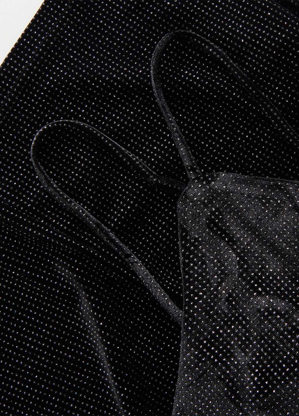 Чорна кежуал сукня силуетна Reserved в горошок