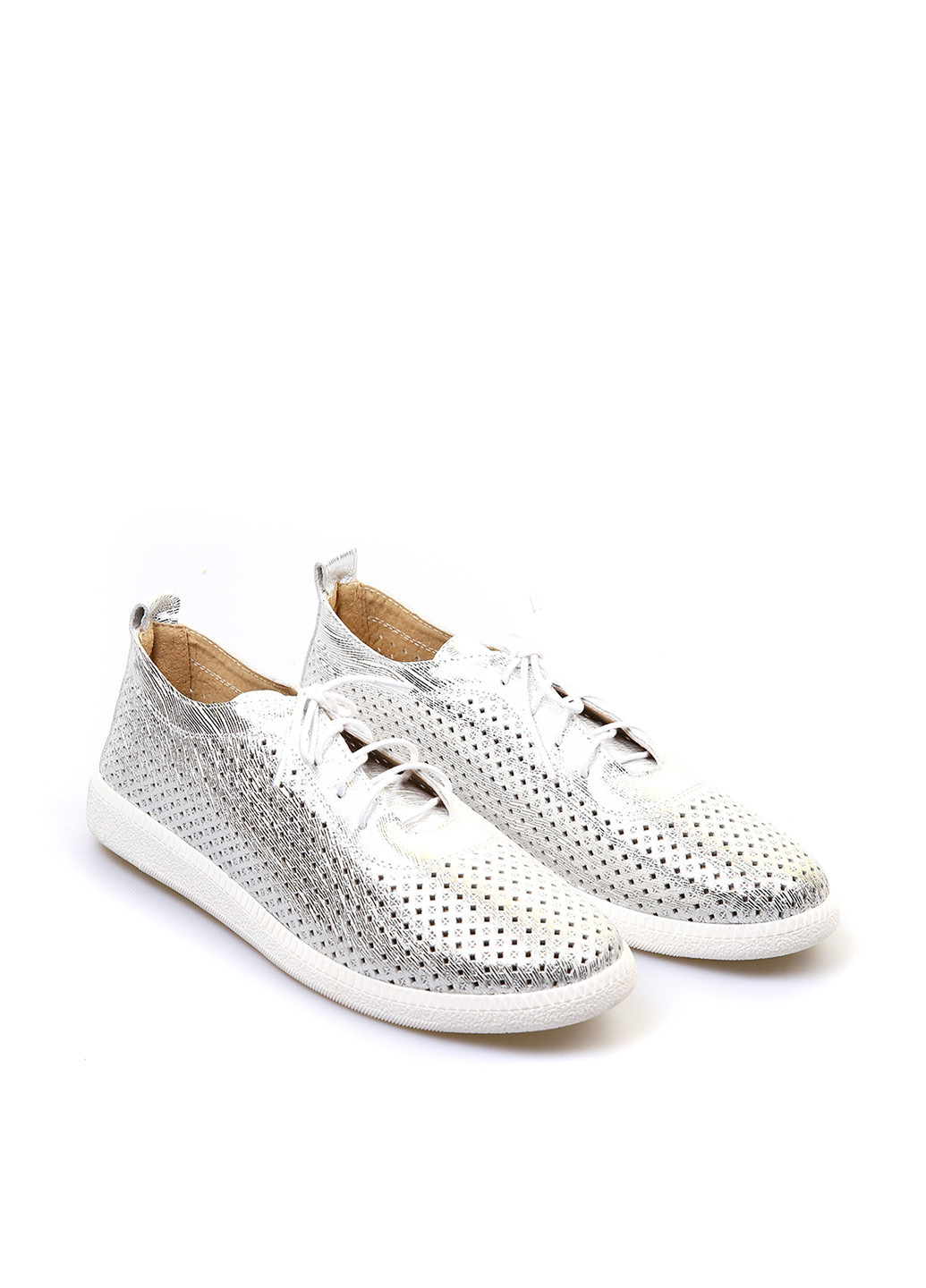 Срібні кеди No Brand