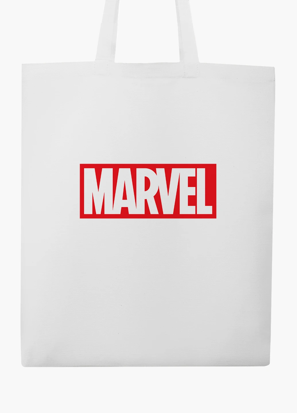 Еко сумка шоппер біла Марвел (Marvel) (9227-1982-WT2) Еко сумка шоппер біла 41*35 см MobiPrint (219125739)