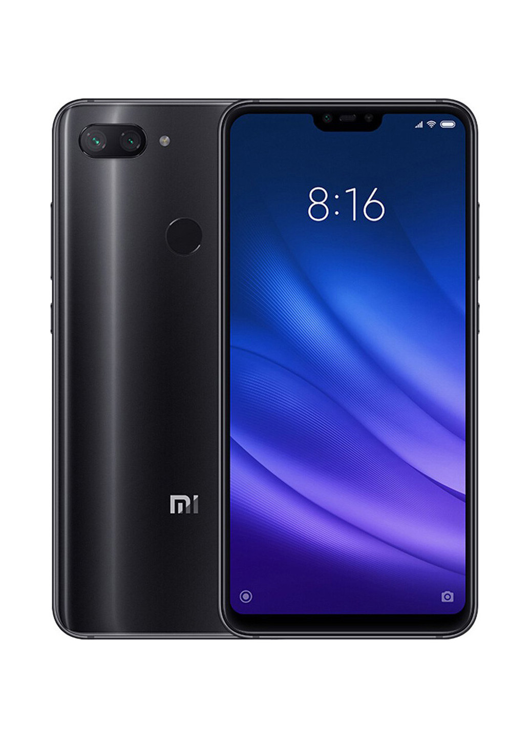 Смартфон Xiaomi mi8 lite 4/64gb midnight black (130547944)