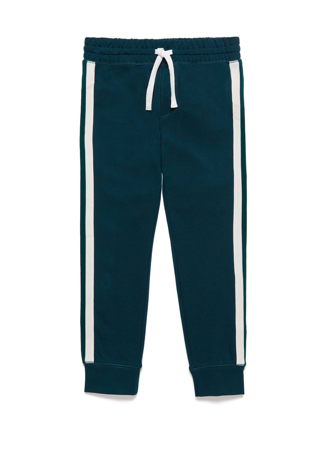 Изумрудные спортивные демисезонные брюки зауженные United Colors of Benetton