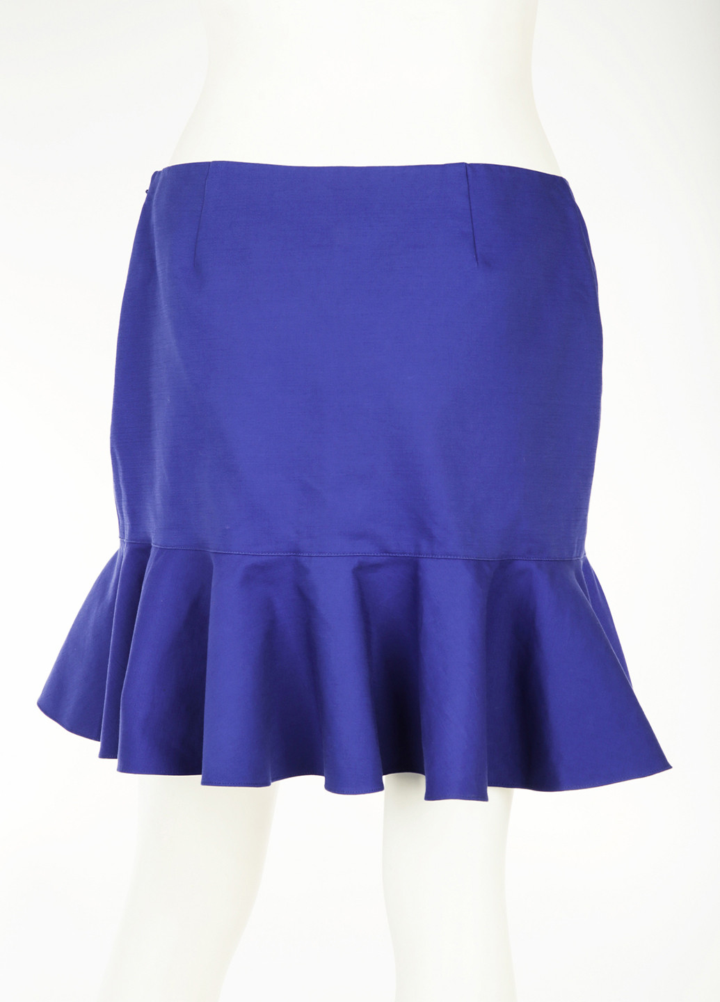Синяя кэжуал однотонная юбка Ralph Lauren