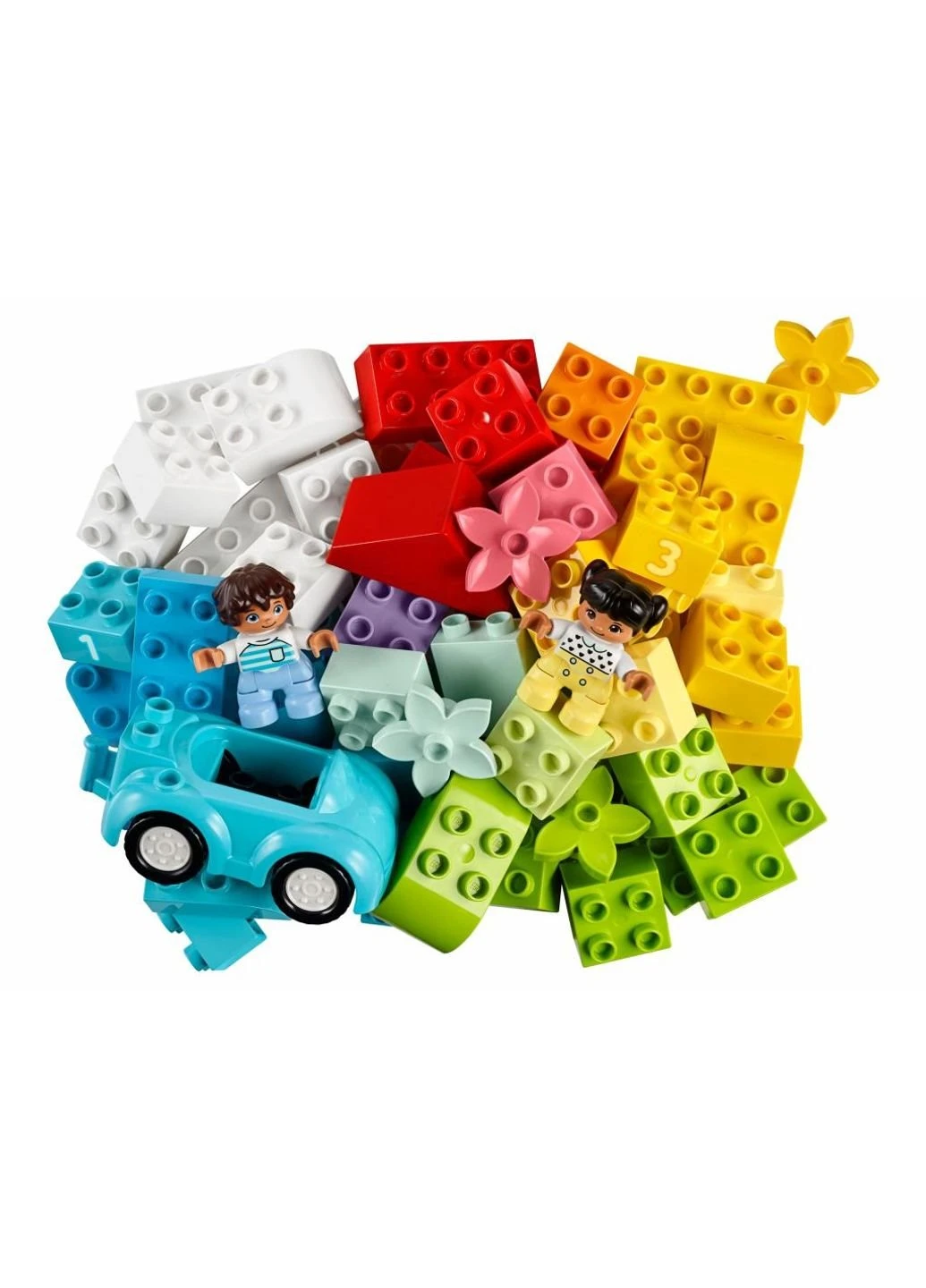 Конструктор DUPLO Classic Коробка з кубиками 65 деталей (10913) Lego DUPLO Classic Коробка с кубиками 65 деталей (249599953)