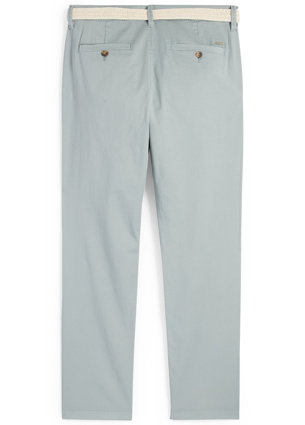 Серо-голубые кэжуал демисезонные чиносы брюки C&A