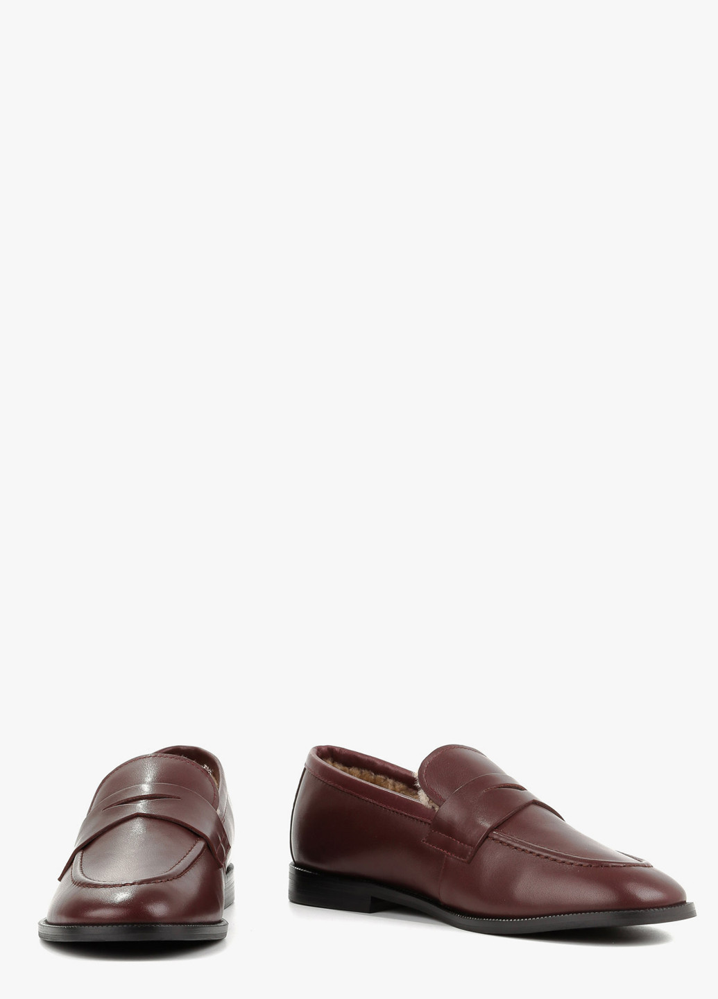 Le'BERDES Туфли бордовый з натуральная кожа, украина — зима (370451952)