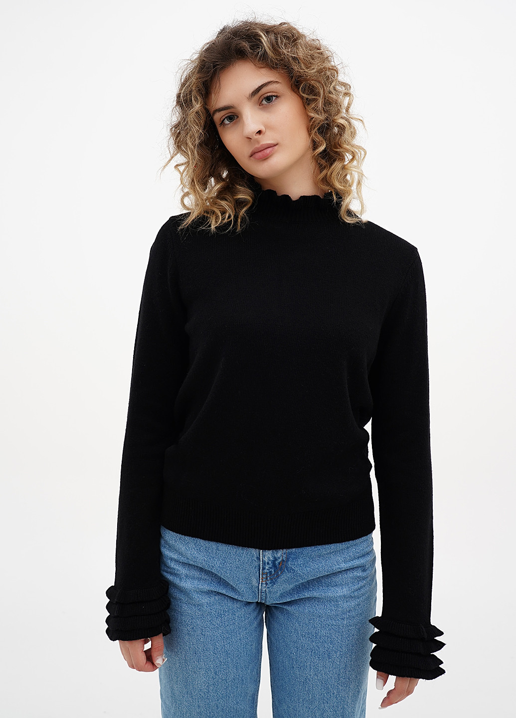 Черный демисезонный свитер Boden