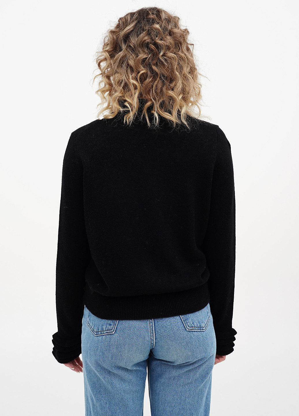 Черный демисезонный свитер Boden