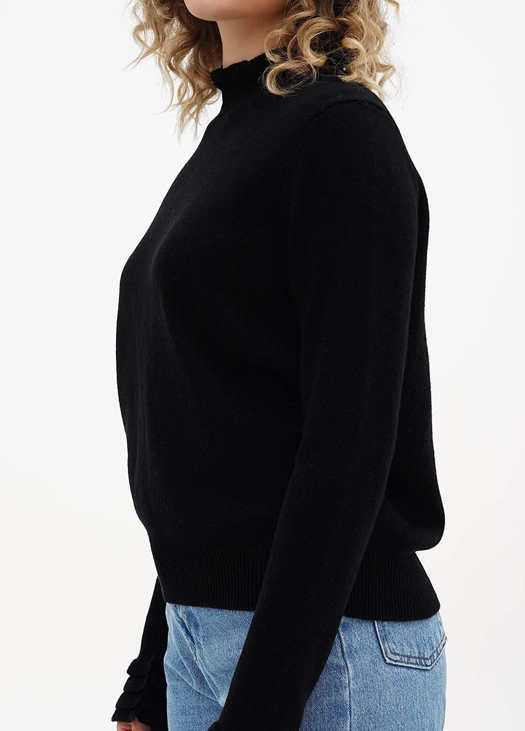 Черный демисезонный свитер Boden