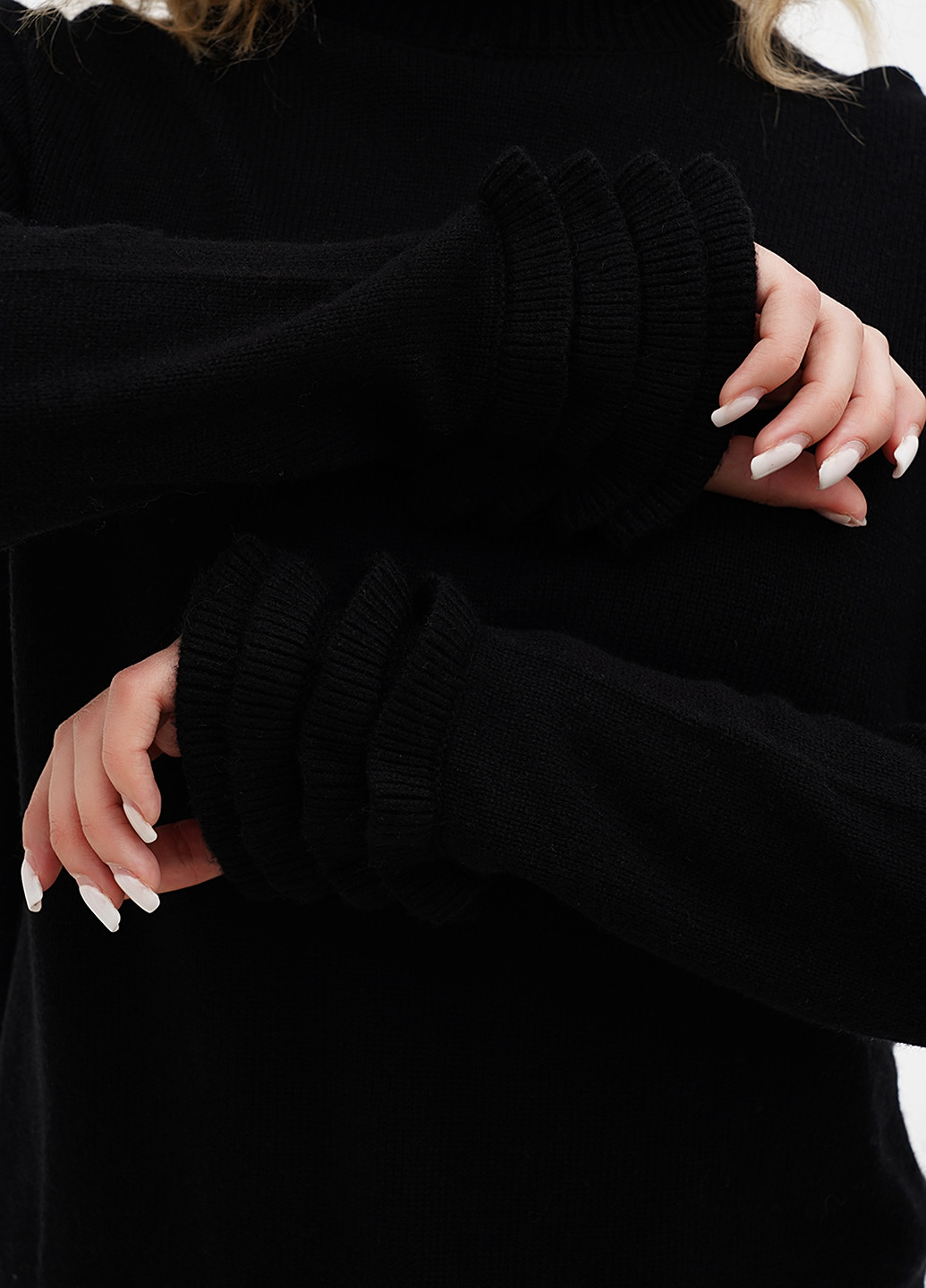 Черный демисезонный свитер Boden