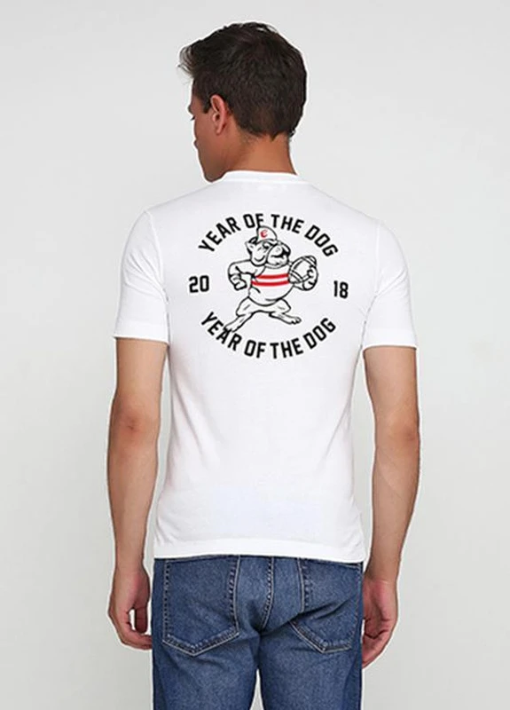 Біла футболка H&M
