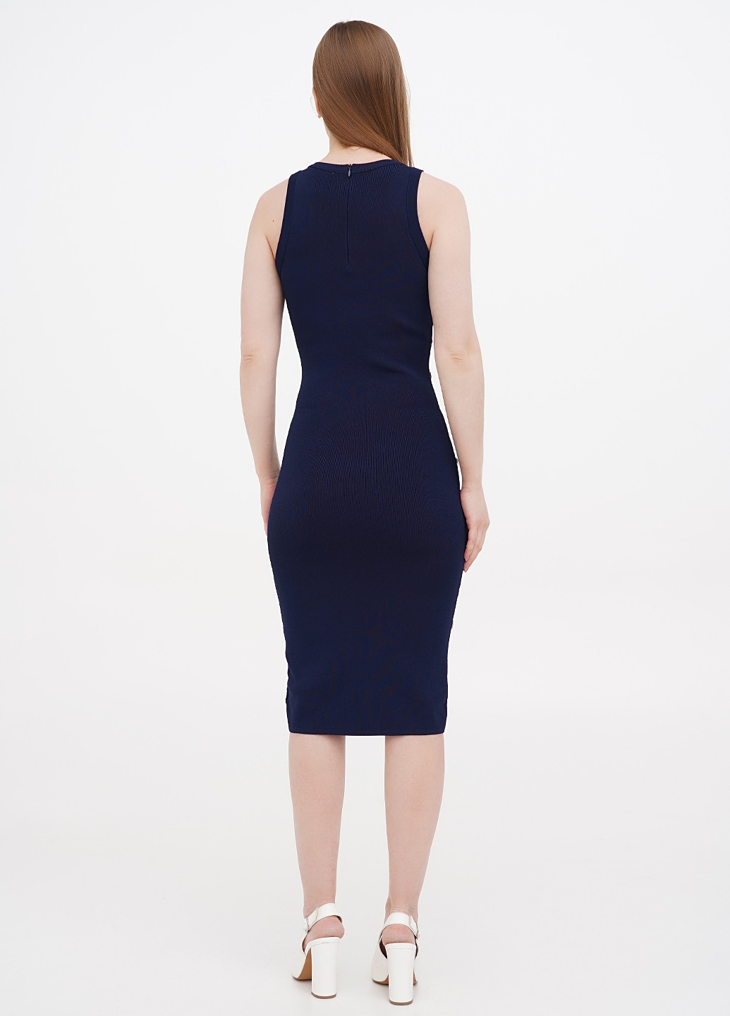 Темно-синя кежуал сукня сукня-майка Michael Kors однотонна