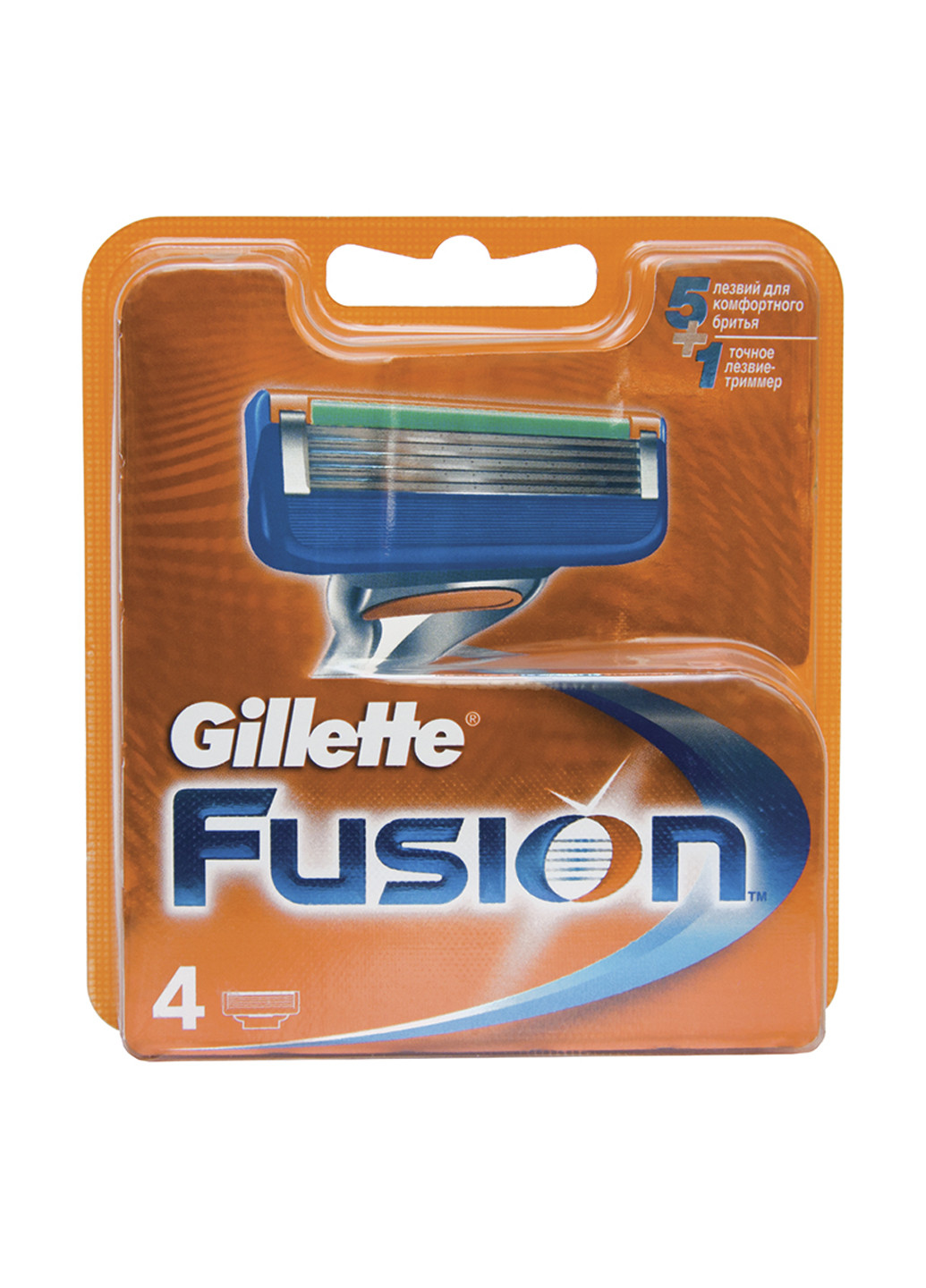 Сменный картридж Fusion (4 шт.) Gillette (69675361)