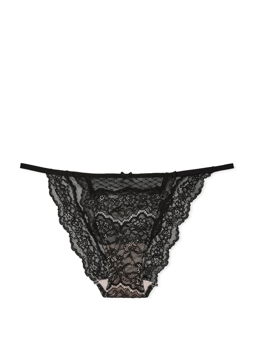 Черный демисезонный комплект (бюстгальтер, трусики) Victoria's Secret