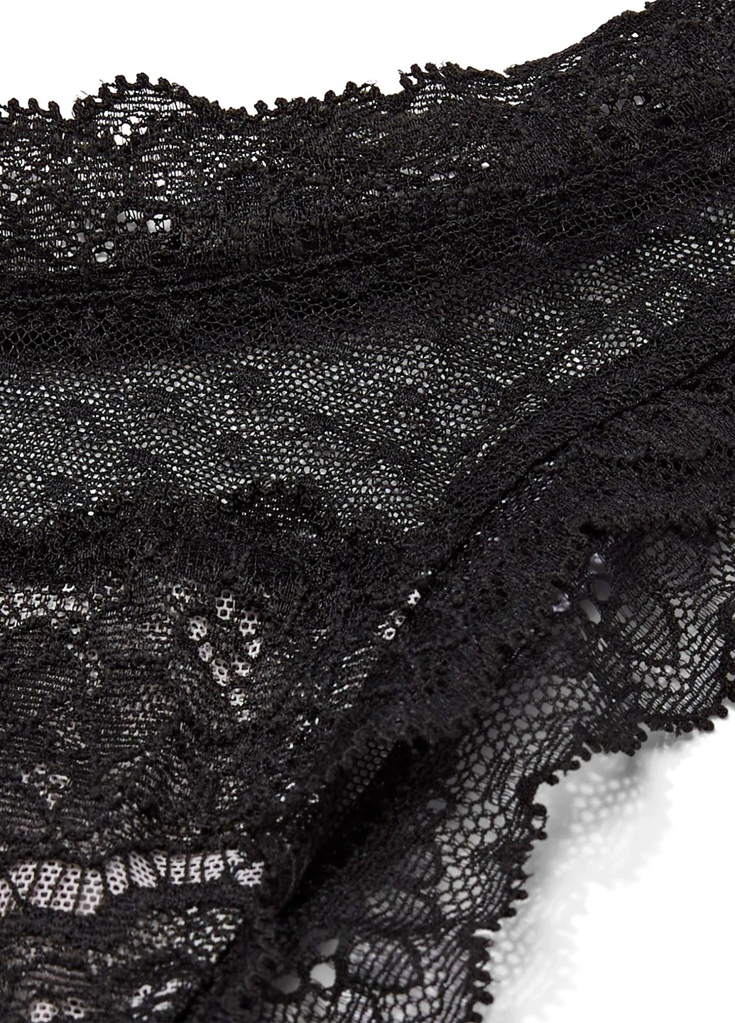 Черный демисезонный комплект (бюстгальтер, трусики) Victoria's Secret