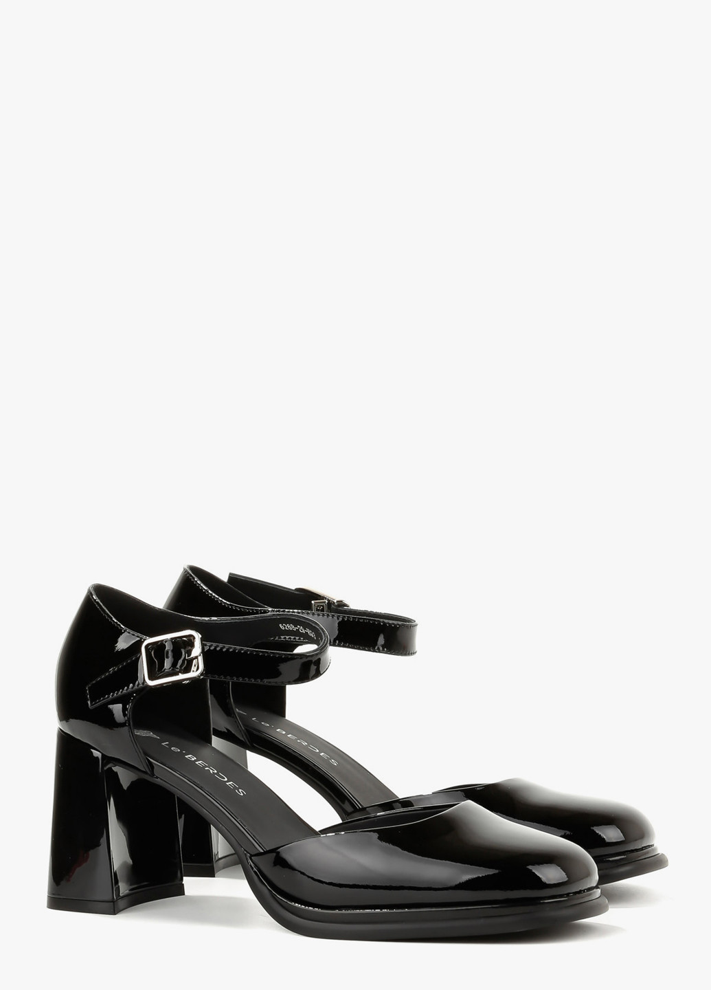 Le'BERDES Туфлі д'орсей чорний з натуральна шкіра, україна — демісезон (322646266)