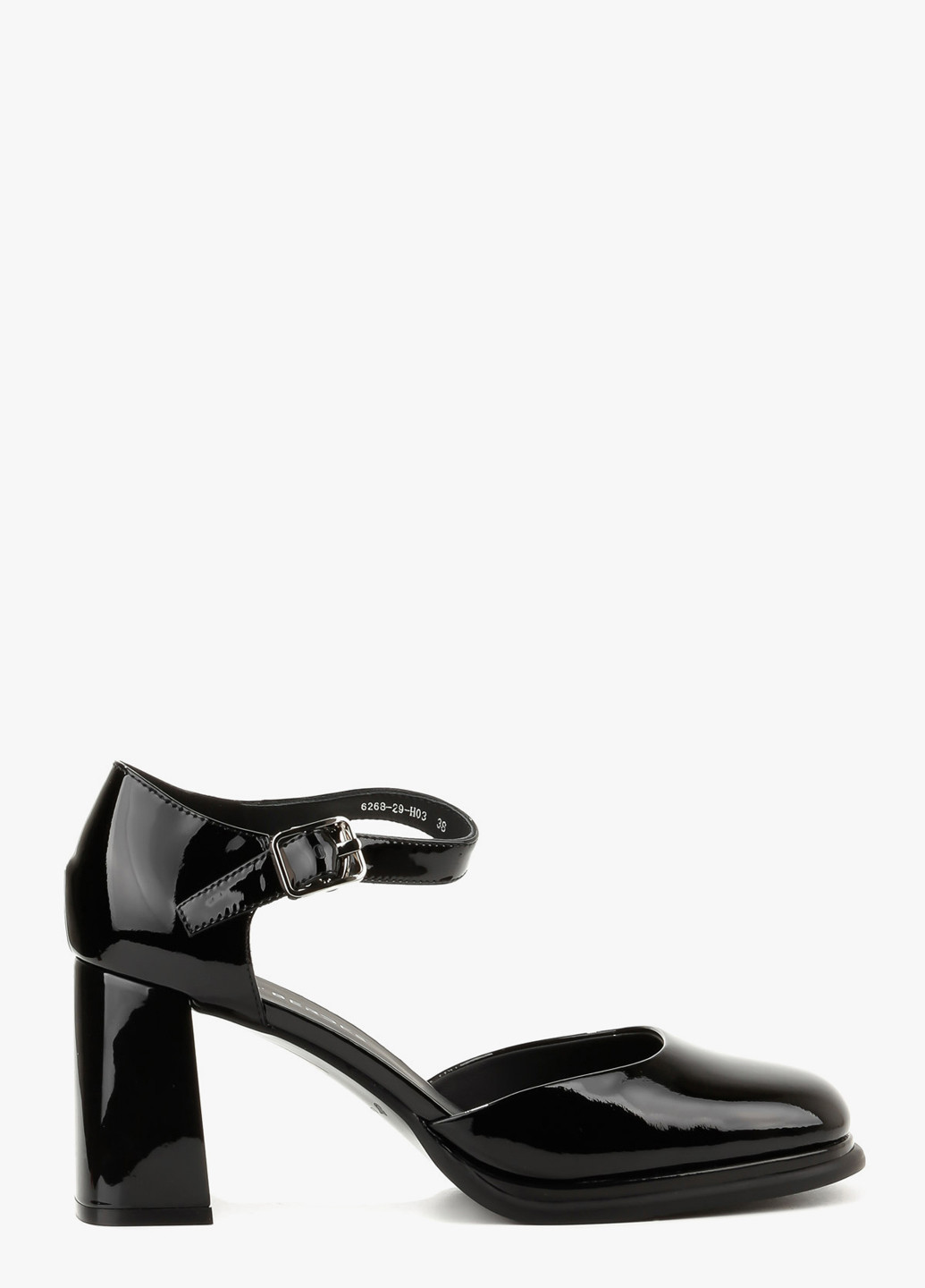 Le'BERDES Туфлі д'орсей чорний з натуральна шкіра, україна — демісезон (322646266)