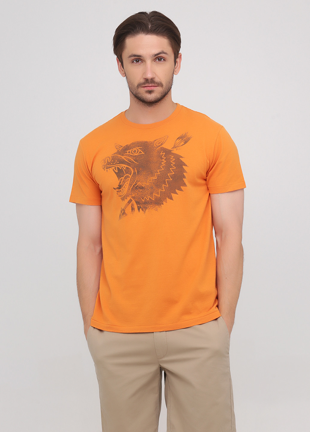 Помаранчева футболка Ralph Lauren