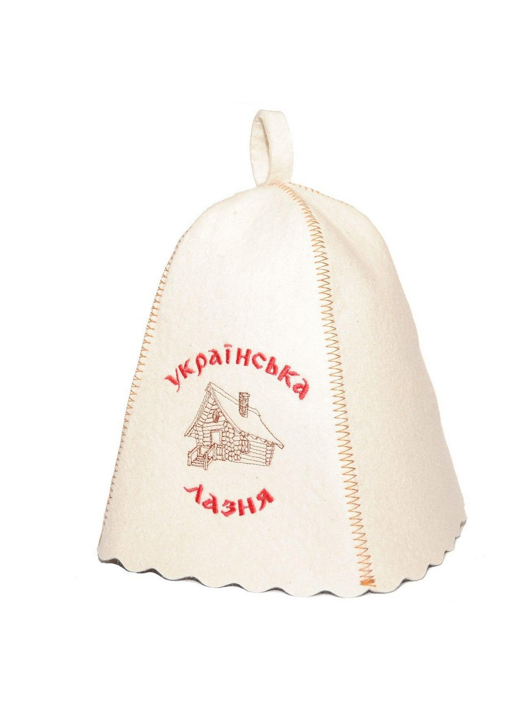 Шапка для лазні "Українська баня" Luxyart (206831106)