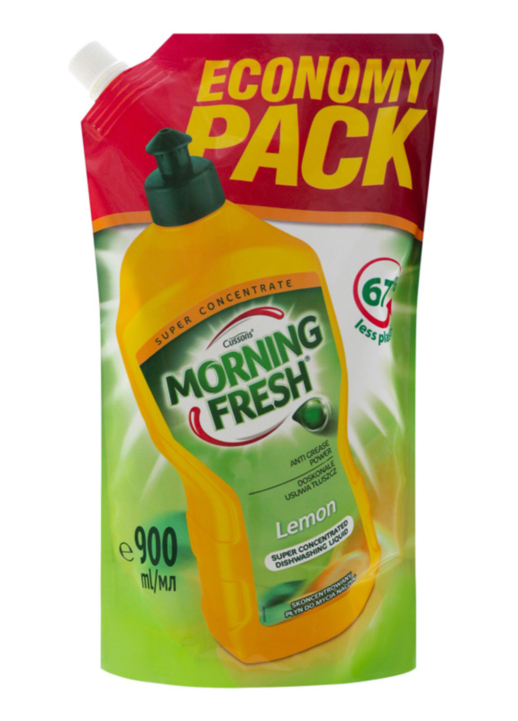 Жидкость для мытья посуды Лимон 900 мл Morning Fresh (254868660)