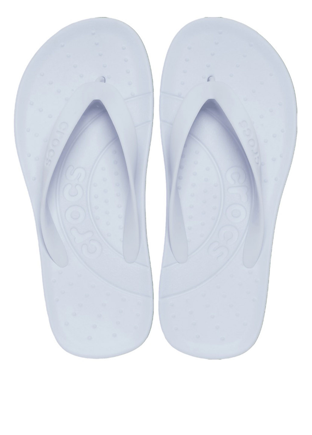 Голубые пляжные вьетнамки Crocs