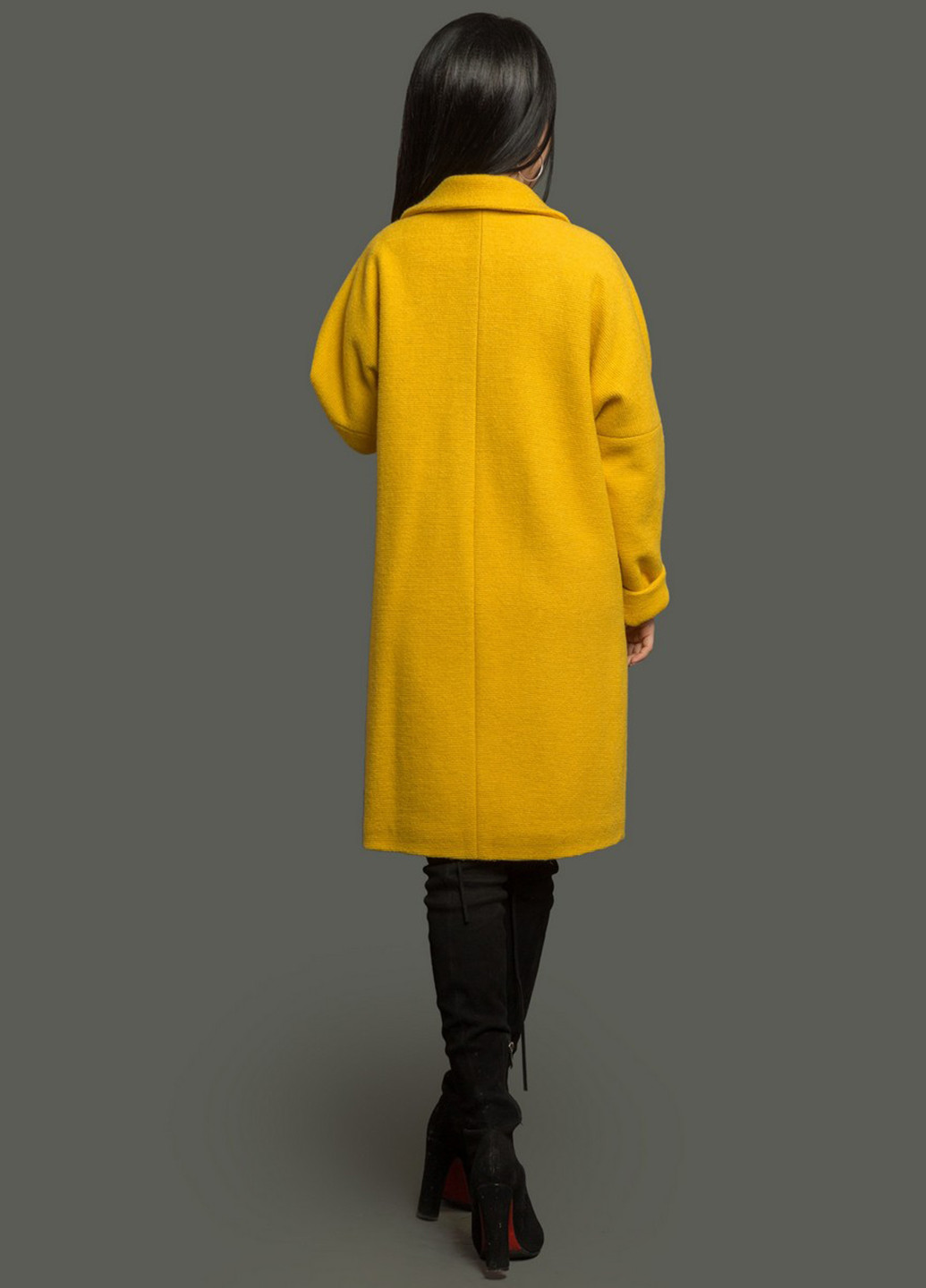 Жовтий демісезонне Пальто Modna Anka