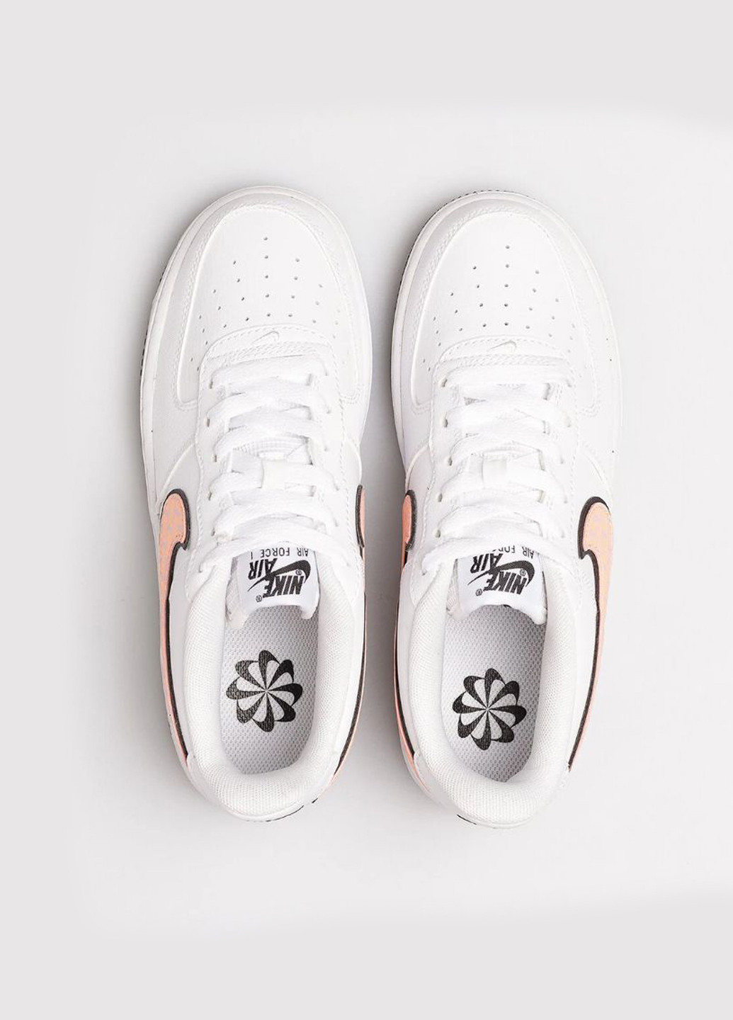 Кроссовки DZ6307-100 Nike Air Force 1 GS белые демисезоны (314516900)