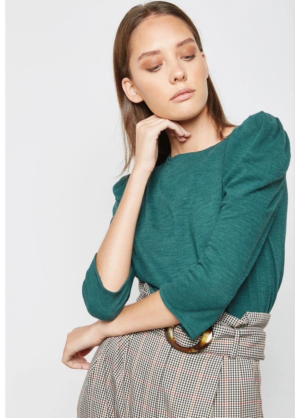 Зелена блуза Mango