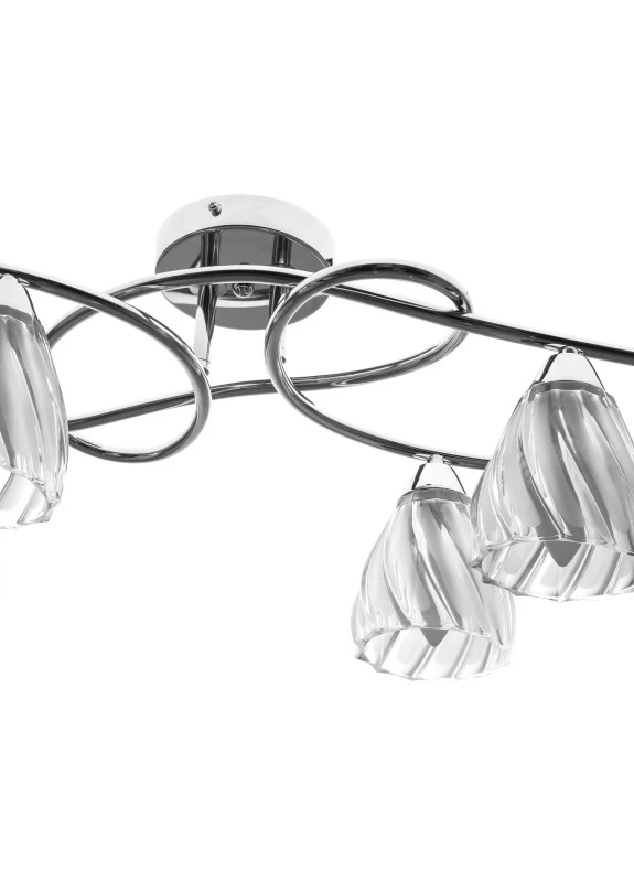 Люстра потолочная на 4 плафона в спальню LK-800S/4 E14 CH Brille (253886317)