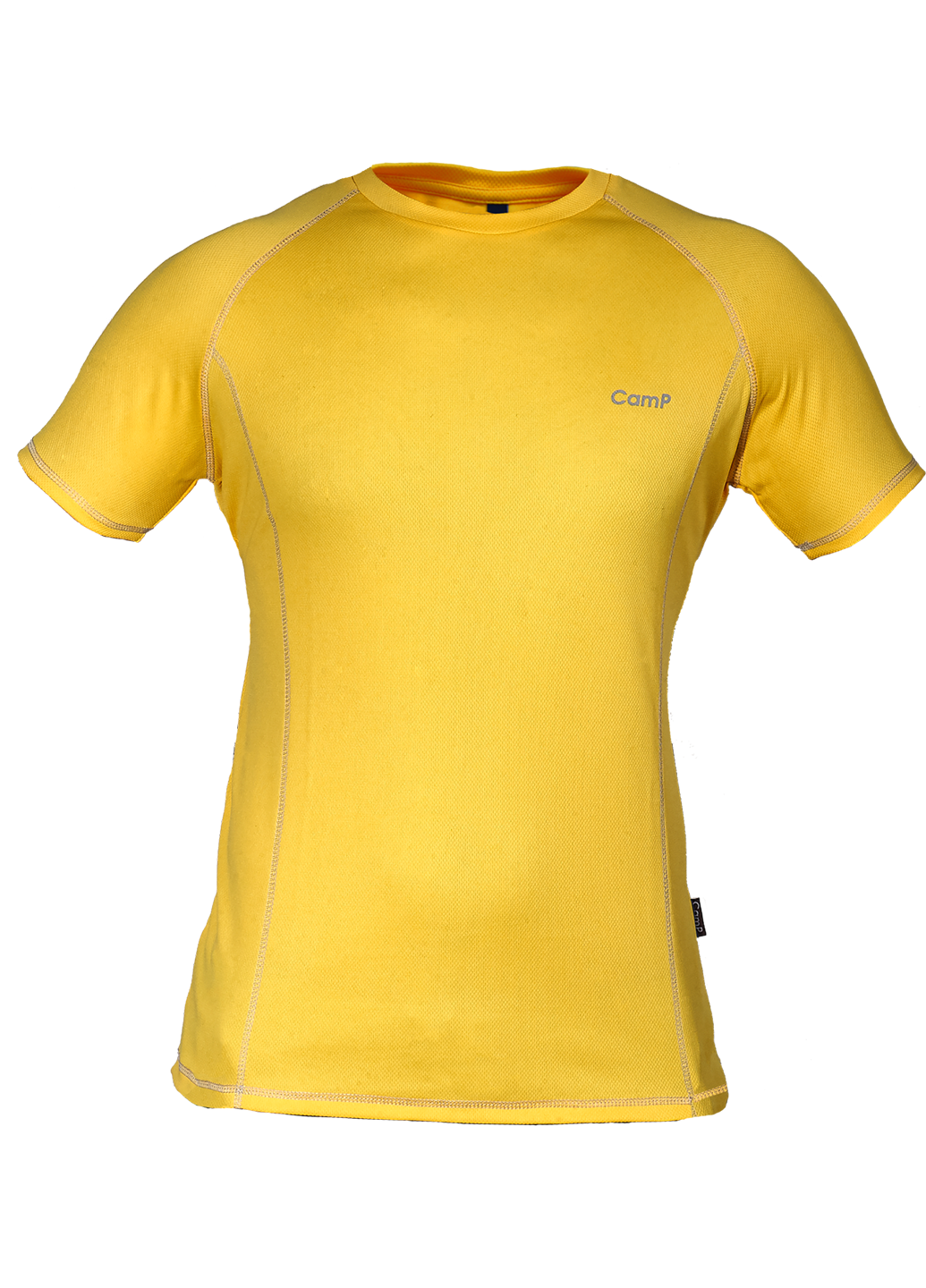 Жовта футболка з коротким рукавом CamP